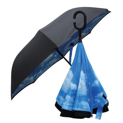 장우산 상클레르 3번_거꾸로우산(수동-하늘)우산도매 우산제작 답례품 판촉물 쇼핑몰  ESW우산도매, 우산제작, 답례품, 기념품, 판촉물